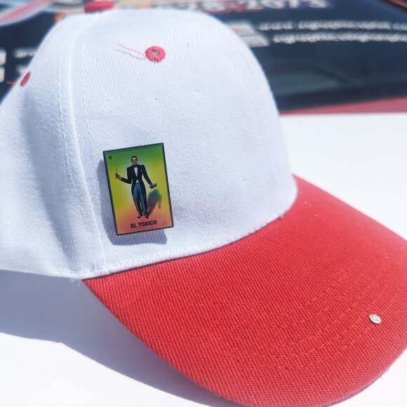 El Toxico Pin Loteria Pin For Caps Clothing Enamel Badge Polaca Mexican Game Pin - Picture 3 of 5
